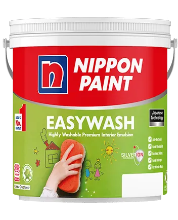 Nippon Washable (Premium EasyWash, up to 3 colours) – Matex anti-mould for ceiling & 2 colours for wall